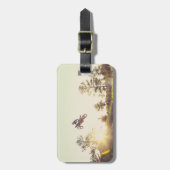 Dirt Bike Bagagelabel (Voorkant verticaal)