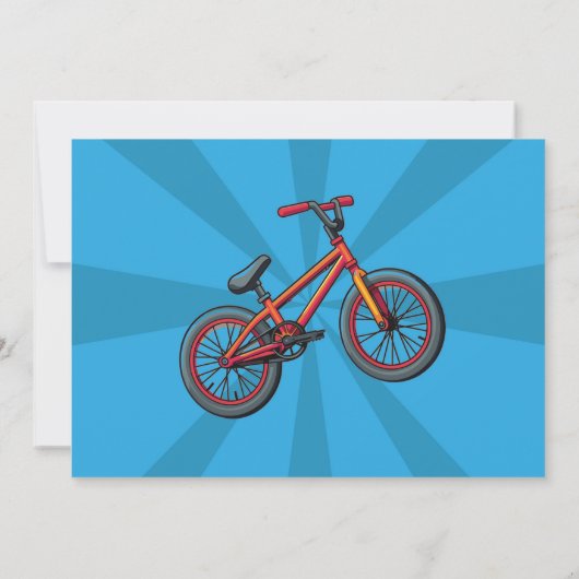 Dirt Bike Birthday Invitation Riding Mud Fun Photo Kaart (Achterkant)