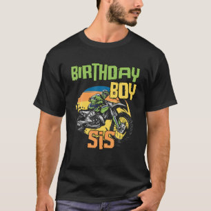 Dirt Bike Birthday Sister Party - Motocross MX Bir T-shirt