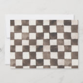 Dirt Bike Birthday Uitnodiging (Achterkant)