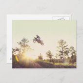 Dirt Bike Briefkaart (Voorkant / Achterkant)