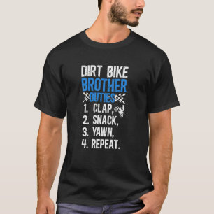 Dirt Bike Brother Taken Broer van een Dirt Biker B T-shirt