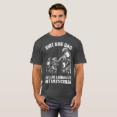 Dirt Bike Dad Cooler Motocross Enduro Bikers T-shirt (Voorkant volledig)
