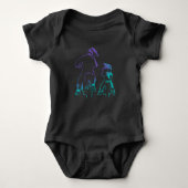 Dirt Bike Dad en Son Motocross Biking Romper (Voorkant)