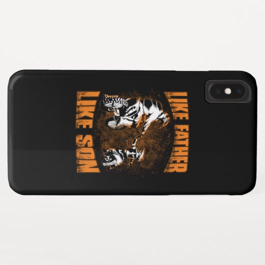 Dirt Bike Dad FD Black Case-Mate iPhone Case (Achterkant (horizontaal))