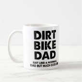 Dirt Bike Dad Funny Motocross Mok of Travel Mug (Links)