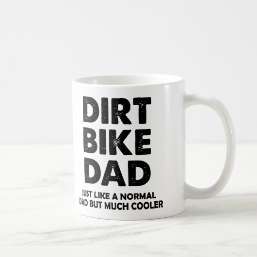 Dirt Bike Dad Funny Motocross Mok of Travel Mug (Rechts)