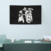 Dirt Bike Dad Motocross Motorcycle Biker Vader Spandoek (Beurs)