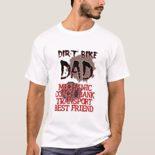 Dirt Bike Dad Motocross T-Shirt