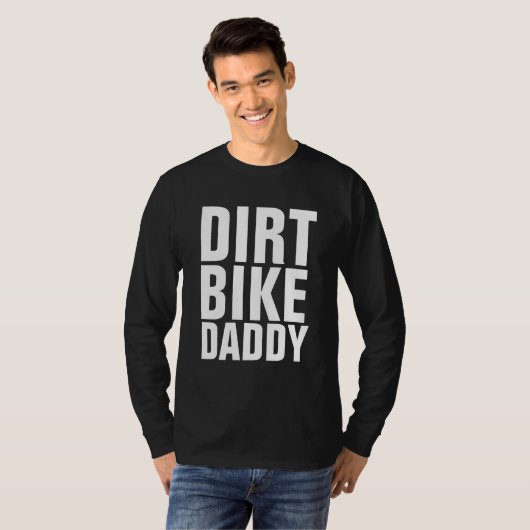 DIRT BIKE DADDY DAD T-SHIRTS (Voorkant volledig)