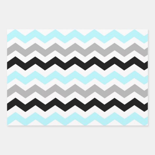 Dirt Bike en Chevron Wrapping Paper (Voorkant 3)
