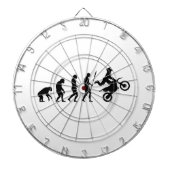 Dirt Bike Evolution Dartbord (Voorkant)