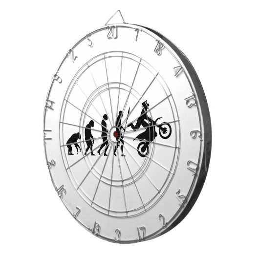 Dirt Bike Evolution Dartbord (Voorkant Rechts)