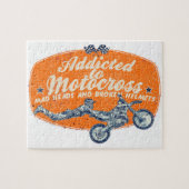 Dirt bike extreem legpuzzel (Horizontaal)