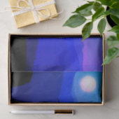 Dirt Bike Full Moon Night Ride Motocross Tissuepapier (Geschenk)