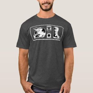 Dirt Bike Gear Motorcycle Rider Motocross Off Road T-shirt