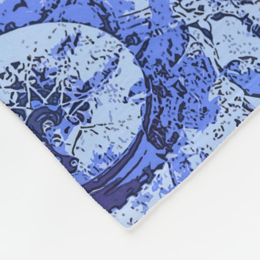 Dirt-Bike Heaven - Motocross Racers Fleece Deken (Hoek)