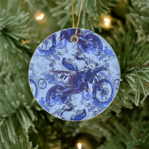 Dirt-Bike Heaven - Motocross Racers Keramisch Ornament