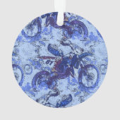 Dirt-Bike Heaven - Motocross Racers Ornament (achterkant)