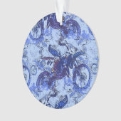 Dirt-Bike Heaven - Motocross Racers Ornament (voorkant)