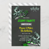 Dirt bike joint kaart (Voorkant / Achterkant)