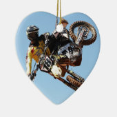 Dirt bike keramisch ornament (Rechts)