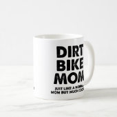 Dirt Bike Ma Funny Motocross Mok of Travel Mug (Voorkant rechts)