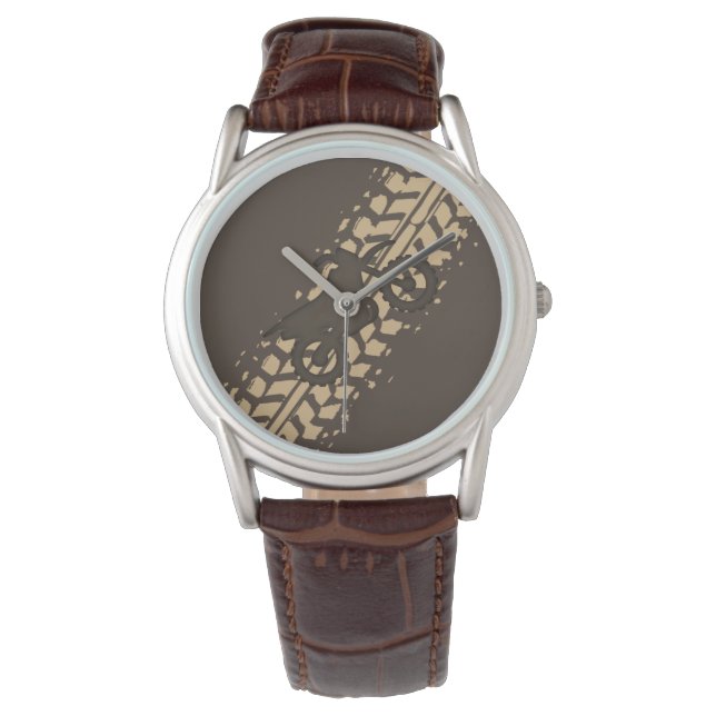 Dirt Bike Modder Horloge (Voorkant)
