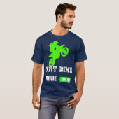 Dirt Bike Mode op Motorcross Supercross Racing T-shirt (Voorkant volledig)