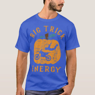Dirt Bike Motocross Halloween  Pumpkin Jack O Lant T-shirt