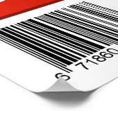 Dirt Bike Motocross Hoesje Poster (Hoek)