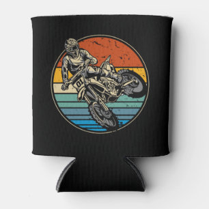 Dirt Bike Motocross-motorfiets  Retro Blikjeskoeler