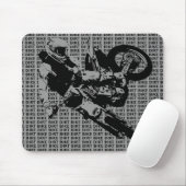 Dirt Bike Motocross Mousepad Muismat (Met muis)