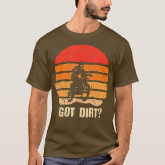 Dirt Bike Motocross uit-rijdende motorfietsen T-shirt