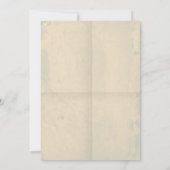 Dirt Bike Motocross - uitnodiging van de Birthday  (Achterkant)