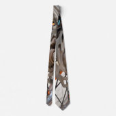 Dirt Bike Motorbike Wheel Cog, Stropdas (Achterkant)