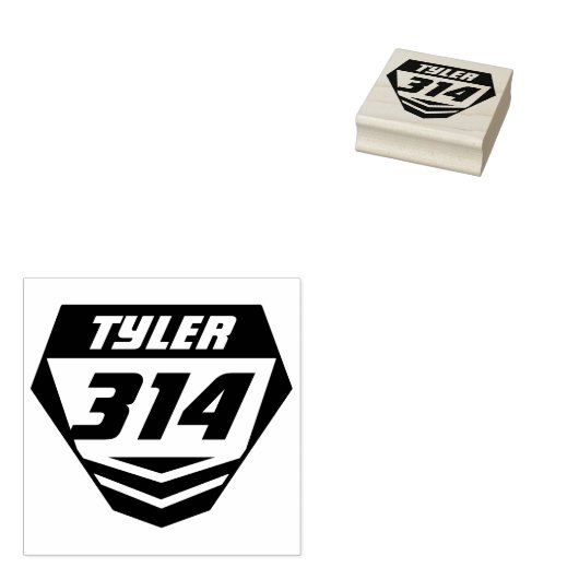 Dirt Bike Motorcycle Racing Front Number Bord Rubberstempel (Gestempeld)