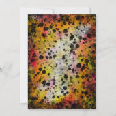 Dirt Bike/Motorfiets Verjaardag Uitnodiging (Achterkant)