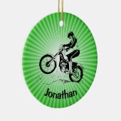 Dirt Bike Ornament (Rechts)