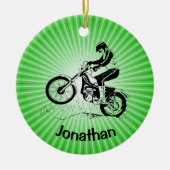 Dirt Bike Ornament (Voorkant)