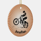 Dirt Bike Ornament (Rechts)