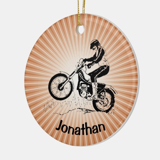 Dirt Bike Ornament (Links)