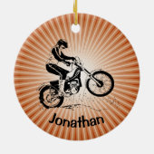 Dirt Bike Ornament (Achterkant)