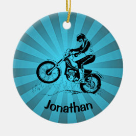 Dirt Bike Ornament