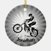 Dirt Bike Ornament (Voorkant)