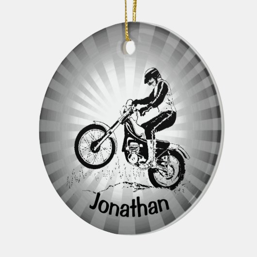 Dirt Bike Ornament (Links)