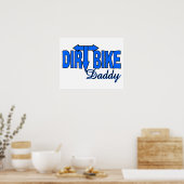 Dirt Bike papa Poster (Keuken)