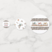 Dirt Bike party confetti (Achterkanten)