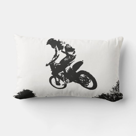 Dirt Bike pillow Kussen (Achterkant)