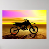 Dirt Bike Poster (Voorkant)